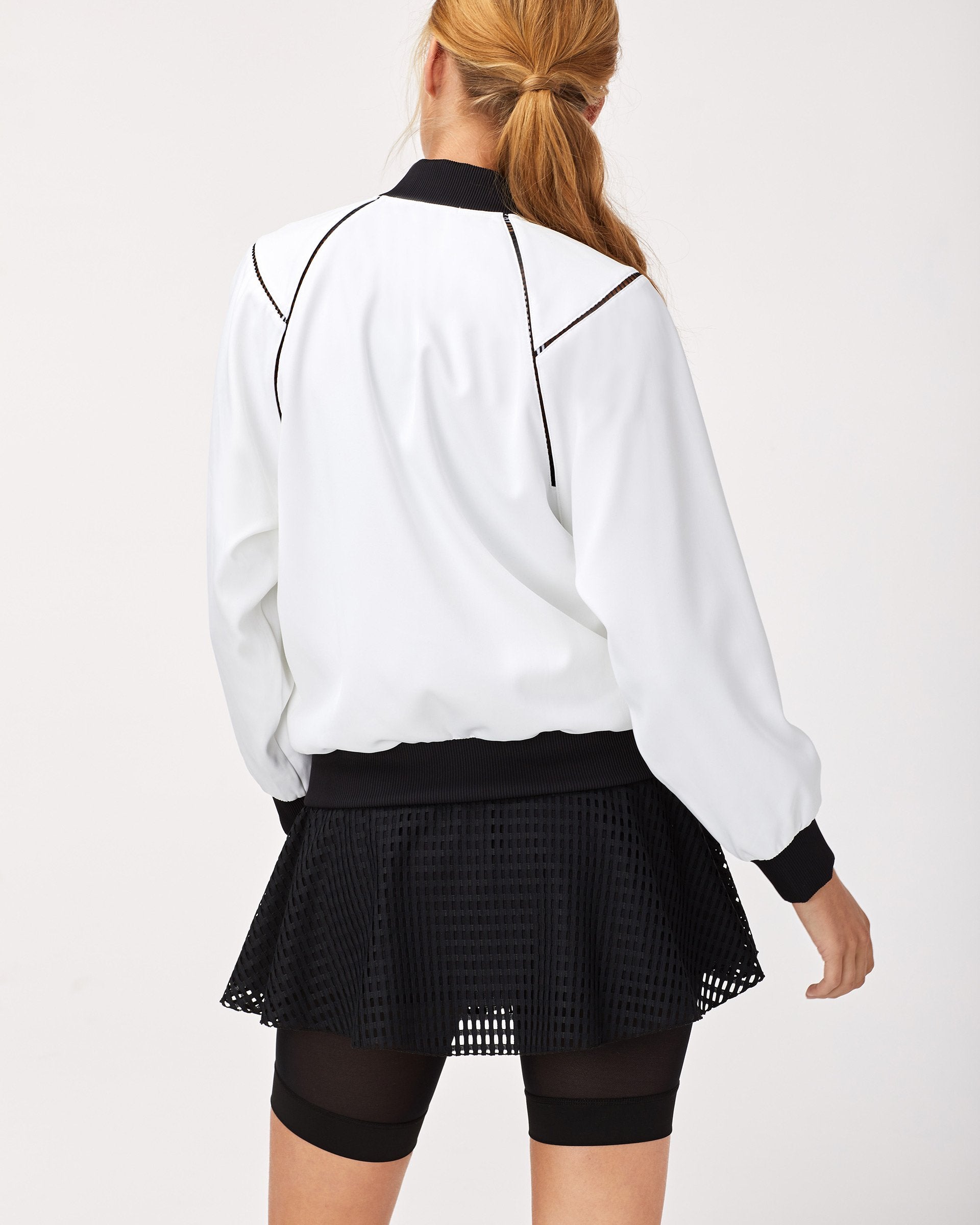 1-Love Tennis Jacket - White/Black