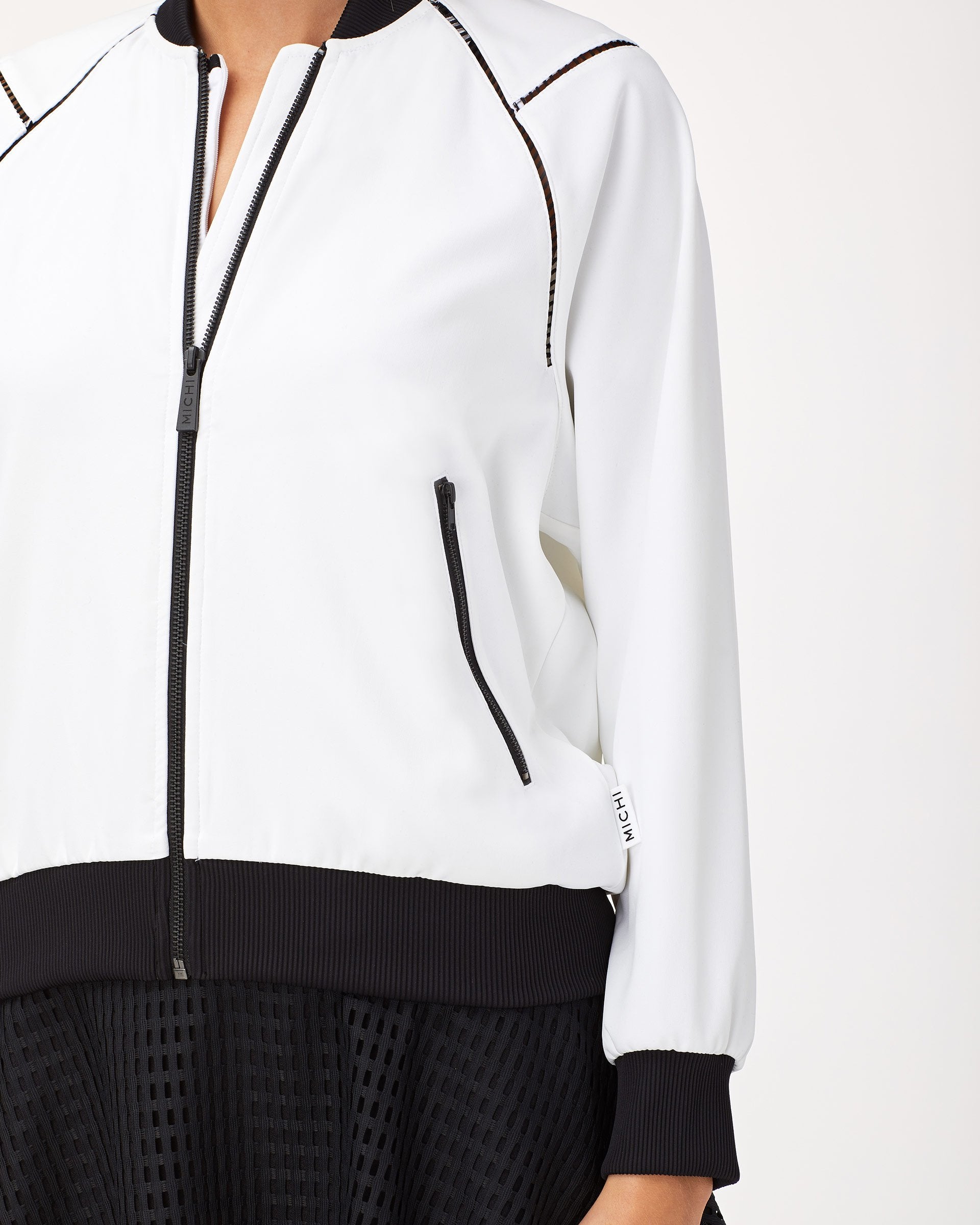 1-Love Tennis Jacket - White/Black