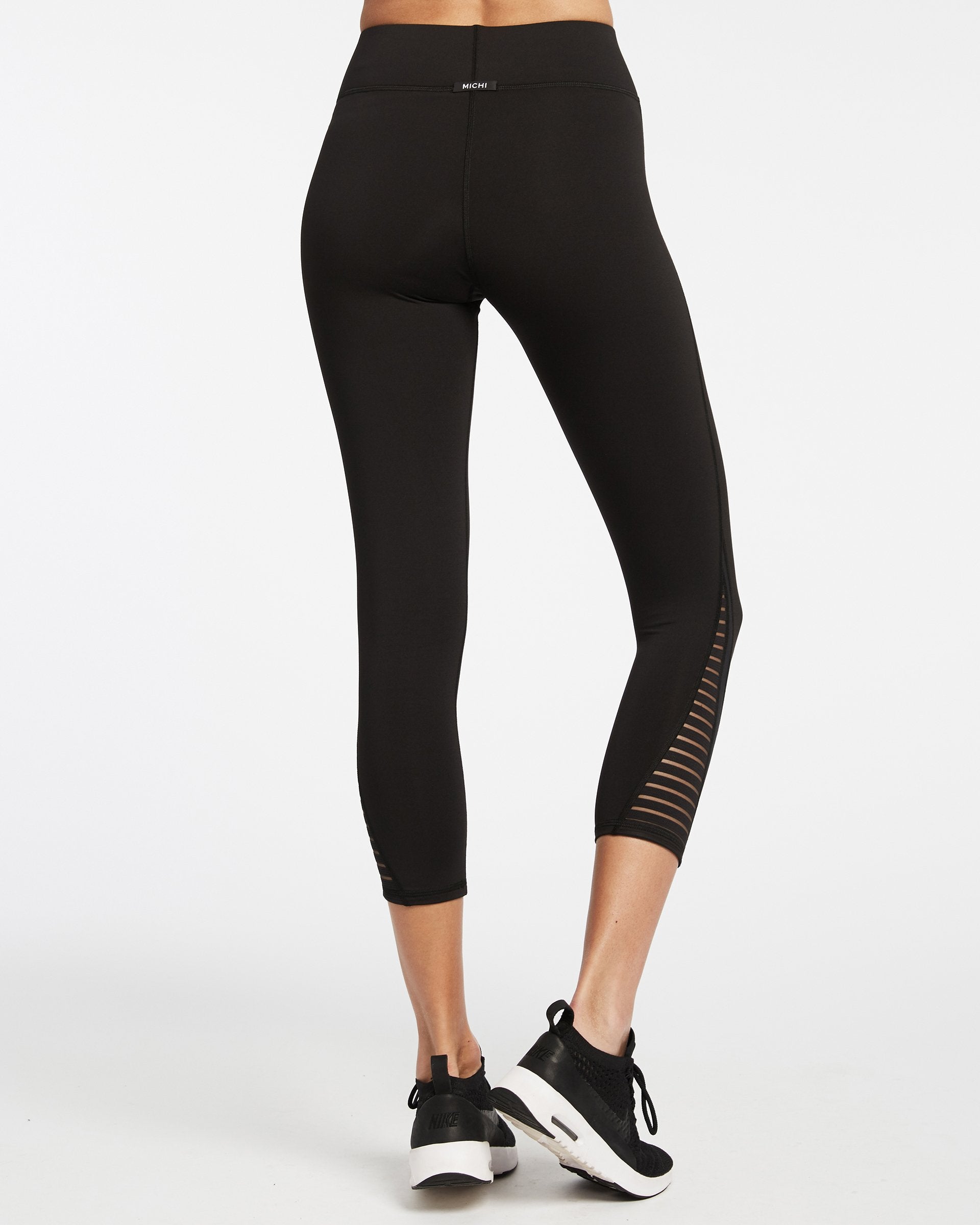 Apex Crop Legging - Black