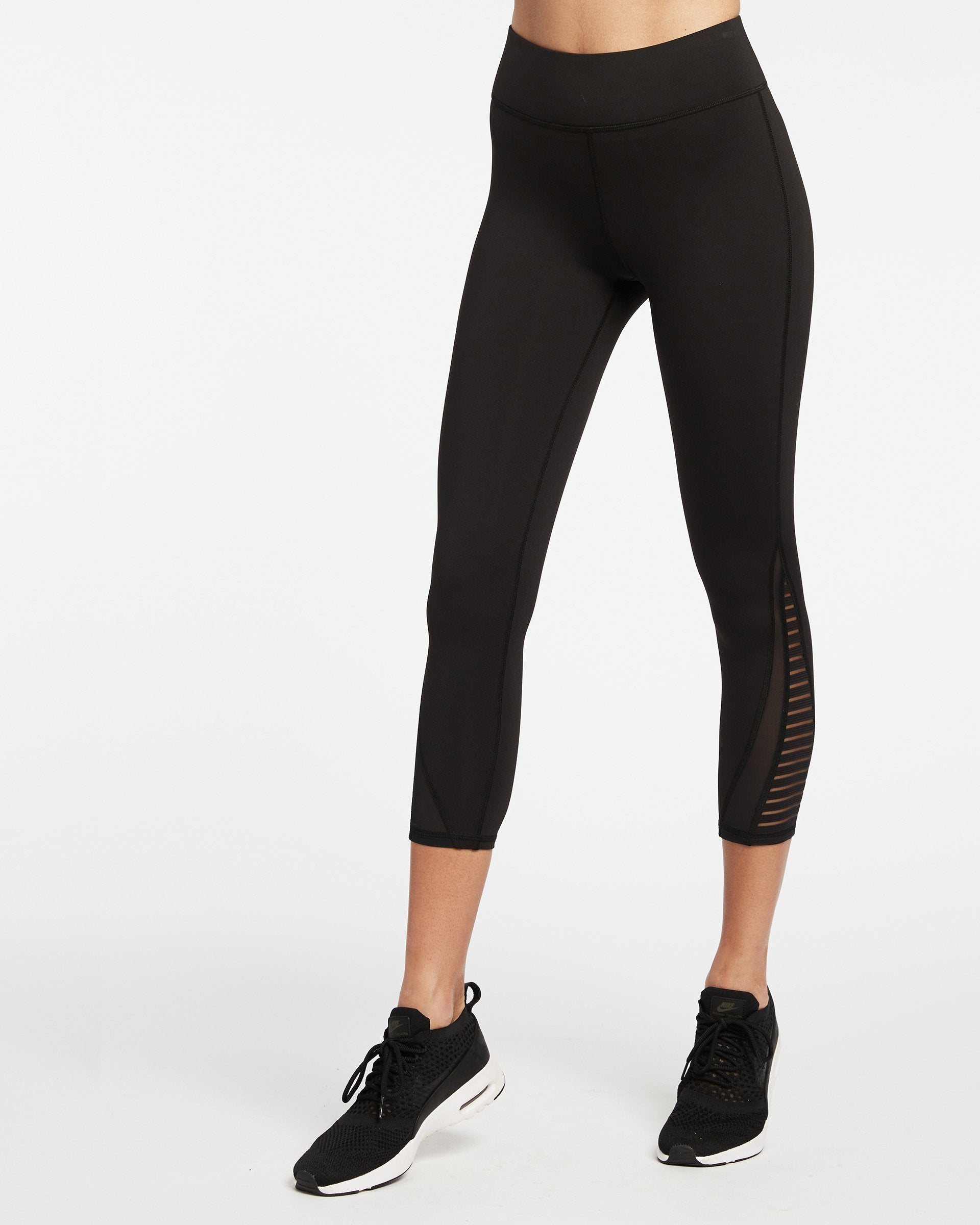 Apex Crop Legging - Black