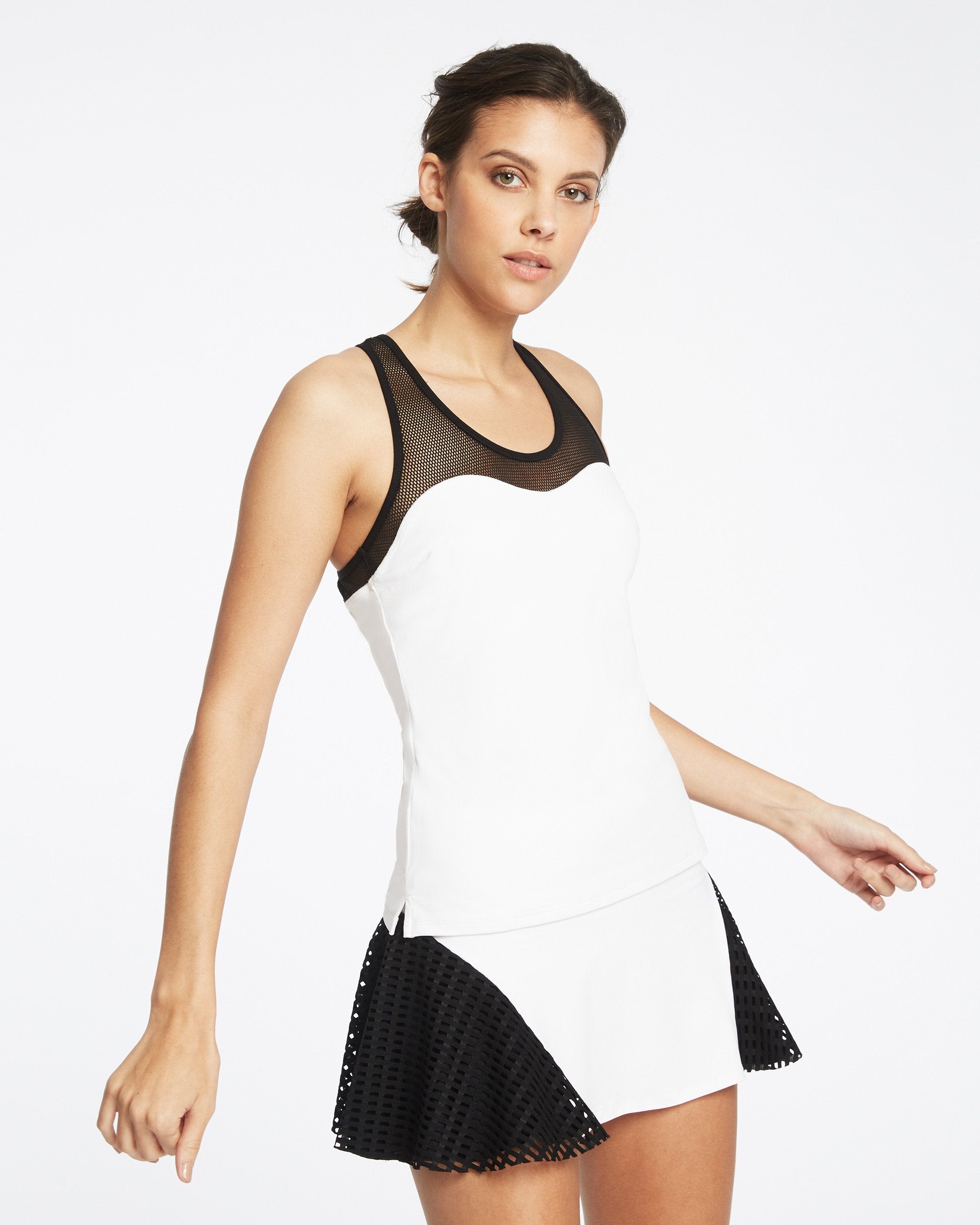 Antigravity Tank - White/Black