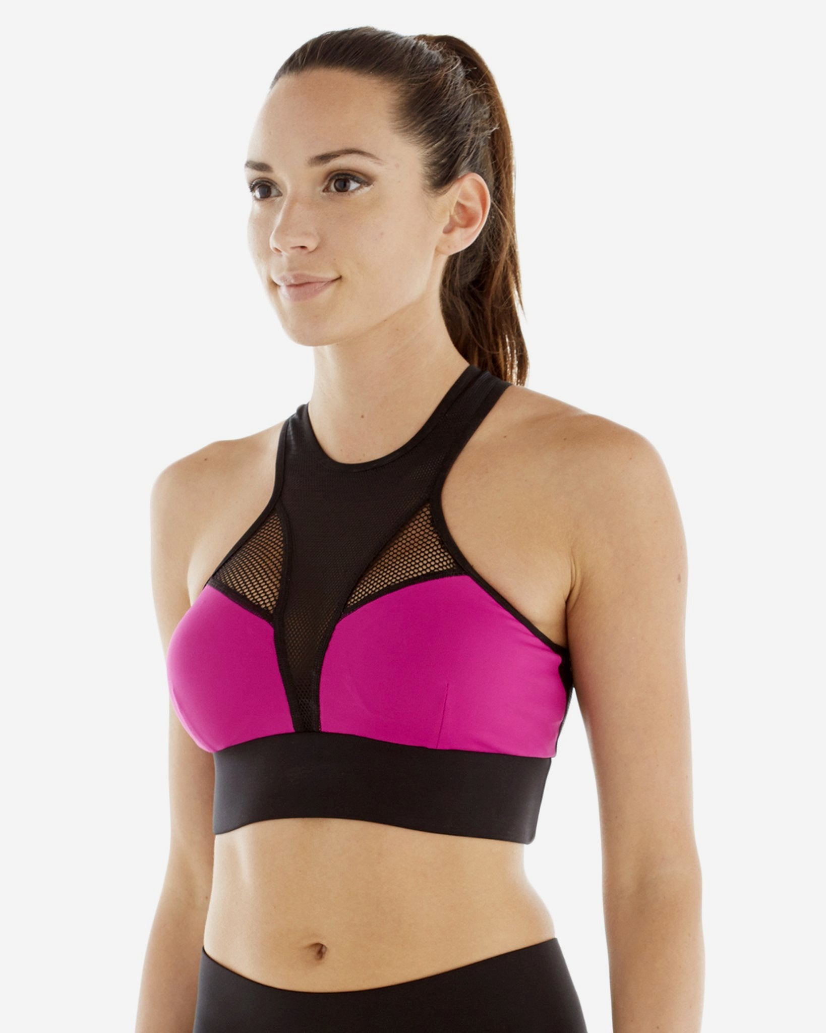 Avalon Bra (Wide Chest Band) - Magenta